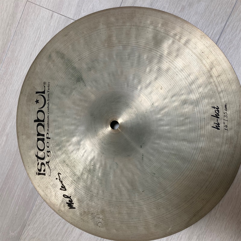 Istanbul／Agop 14" Mel Lewis Hi-Hats(TOP)の画像